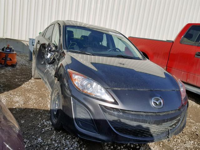 JM1BL1VF9B1482421 - 2011 MAZDA 3 I GRAY photo 1