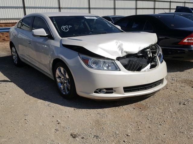 1G4GE5GD6BF308839 - 2011 BUICK LACROSSE C WHITE photo 1