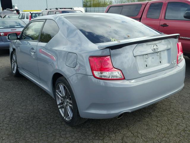 JTKJF5C73D3064653 - 2013 TOYOTA SCION TC 蓝色 照片 3