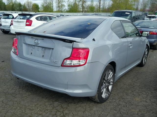 JTKJF5C73D3064653 - 2013 TOYOTA SCION TC 蓝色 照片 4