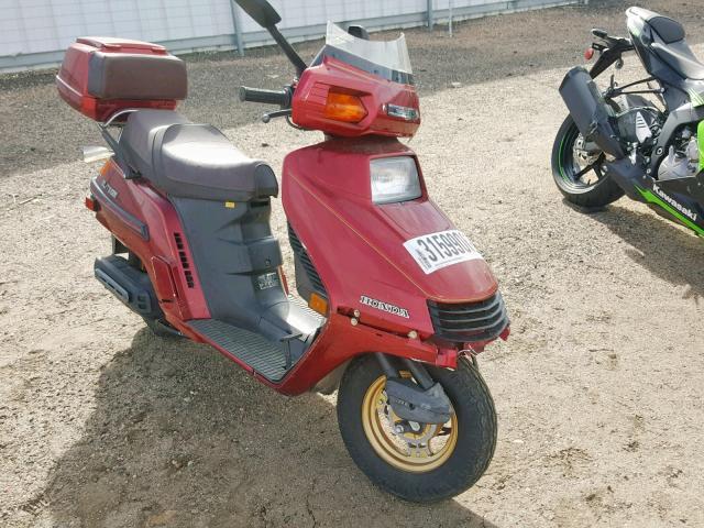 JH2MF0116FK000743 - 1985 HONDA CH250 BURGUNDY photo 1