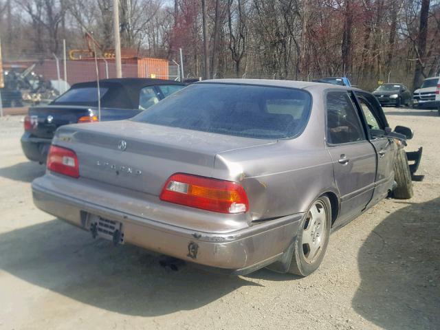 JH4KA768XRC016471 - 1994 ACURA LEGEND GS TAN photo 4