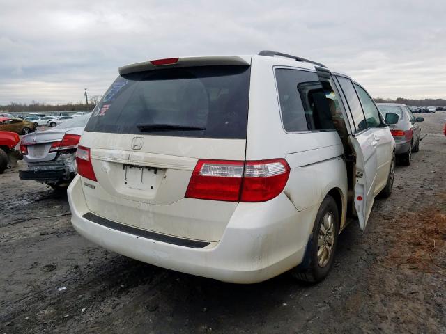 5FNRL38727B086103 - 2007 HONDA ODYSSEY EXL  photo 4