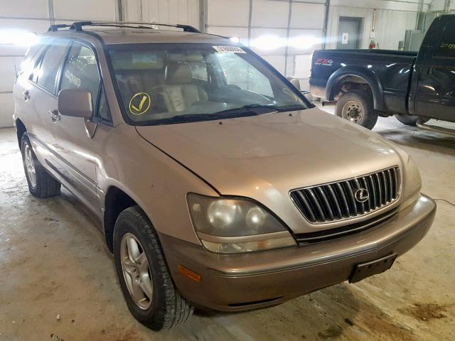 JT6HF10U1X0057822 - 1999 LEXUS RX 300 TAN photo 1