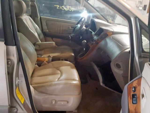 JT6HF10U1X0057822 - 1999 LEXUS RX 300 TAN photo 5