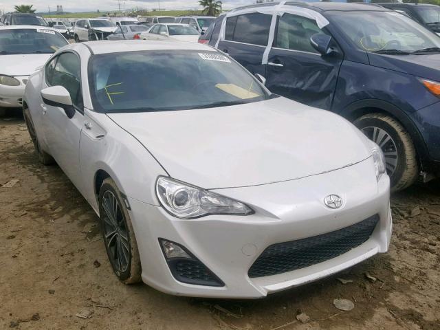 JF1ZNAA14D1722406 - 2013 TOYOTA SCION FR-S WHITE photo 1