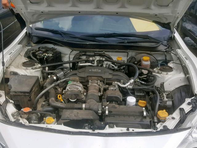 JF1ZNAA14D1722406 - 2013 TOYOTA SCION FR-S WHITE photo 7