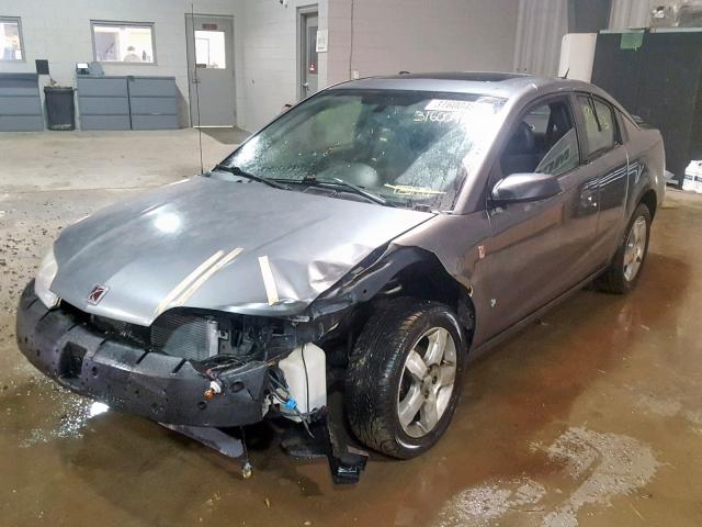 1G8AW15F37Z109994 - 2007 SATURN ION LEVEL GRAY photo 2