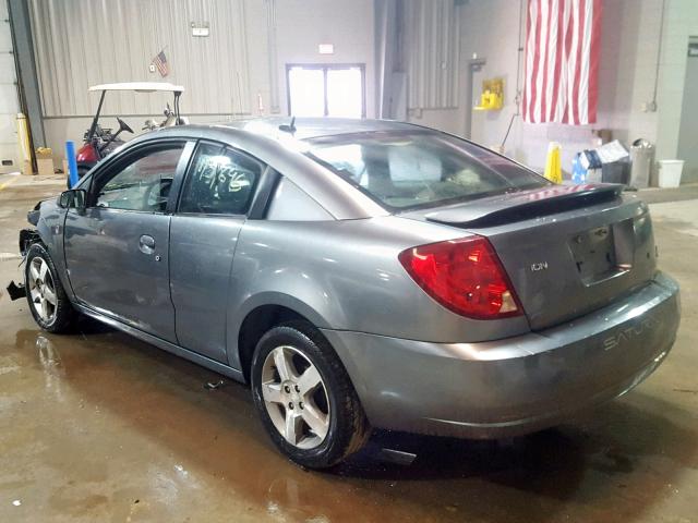 1G8AW15F37Z109994 - 2007 SATURN ION LEVEL GRAY photo 3