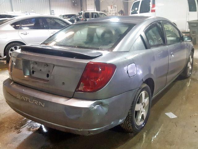 1G8AW15F37Z109994 - 2007 SATURN ION LEVEL GRAY photo 4