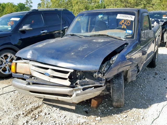 1FTCR10A8TUC99591 - 1996 FORD RANGER BLUE photo 2