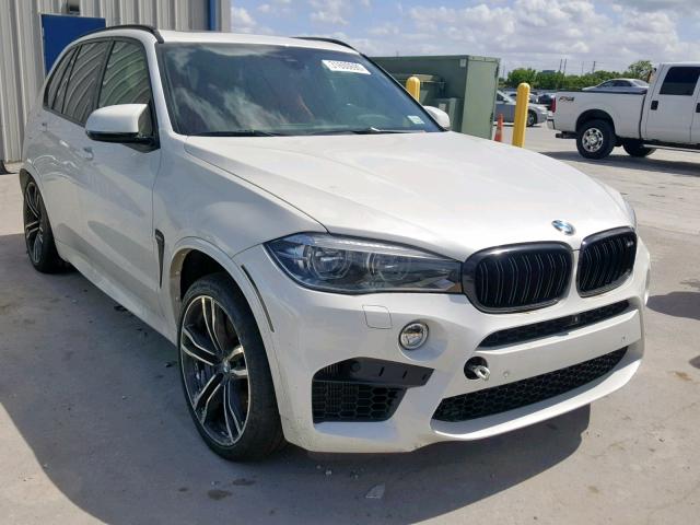 5YMKT6C55H0U39028 - 2017 BMW X5 M WHITE photo 1