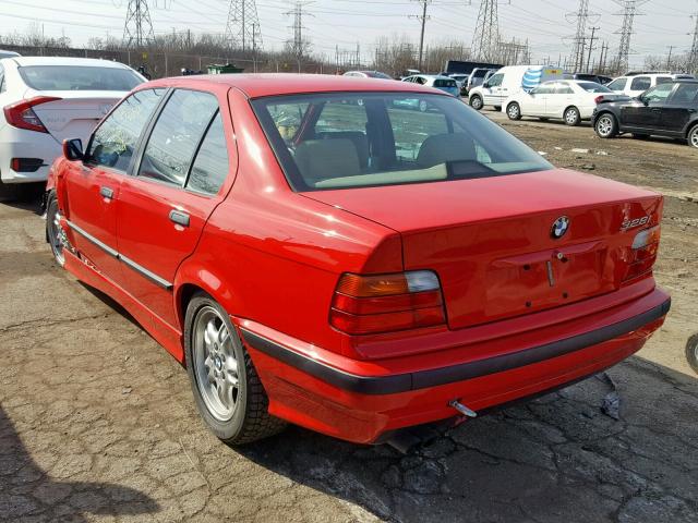 WBACD4323WAV60150 - 1998 BMW 328 I AUTO RED photo 3