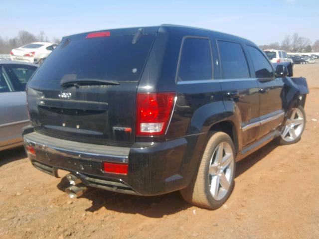 1J8HR78387C556252 - 2007 JEEP GRAND CHER BLACK photo 4