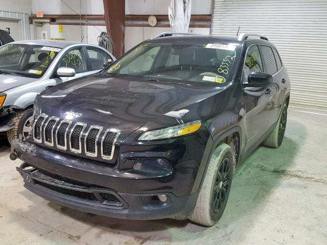 1C4PJMCBXEW151318 - 2014 JEEP CHEROKEE L BLACK photo 2