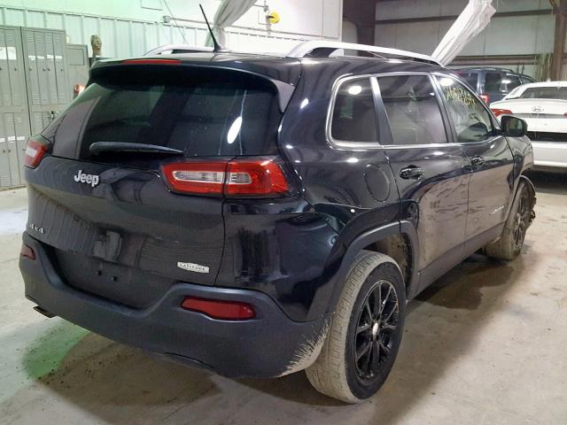 1C4PJMCBXEW151318 - 2014 JEEP CHEROKEE L BLACK photo 4