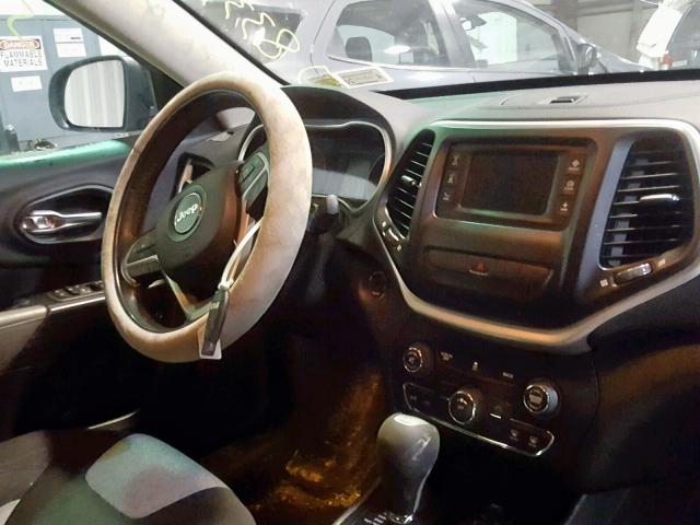 1C4PJMCBXEW151318 - 2014 JEEP CHEROKEE L BLACK photo 9