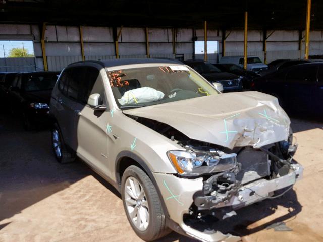 5UXWZ7C51H0U45146 - 2017 BMW X3 SDRIVE2 GOLD photo 1