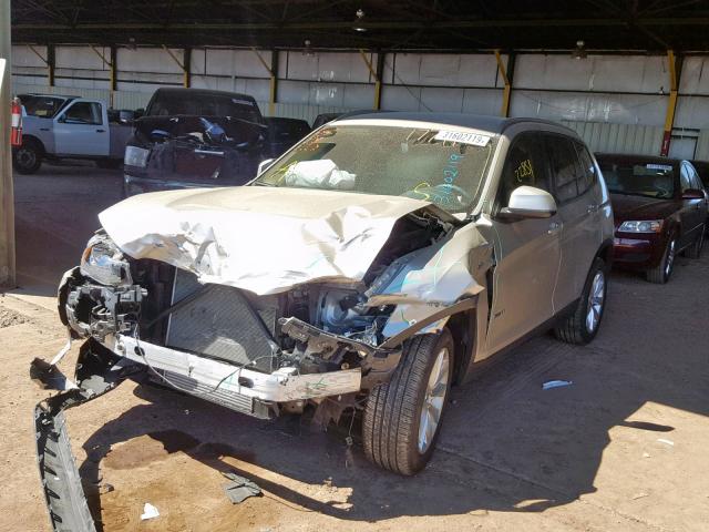 5UXWZ7C51H0U45146 - 2017 BMW X3 SDRIVE2 GOLD photo 2