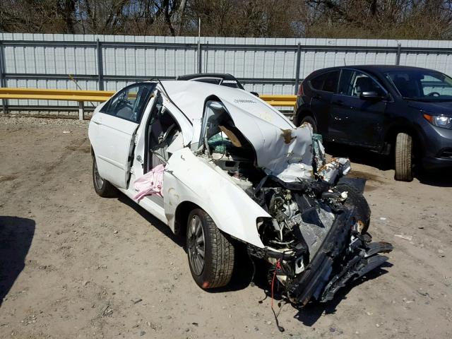 KNAFE122985558635 - 2008 KIA SPECTRA EX WHITE photo 1