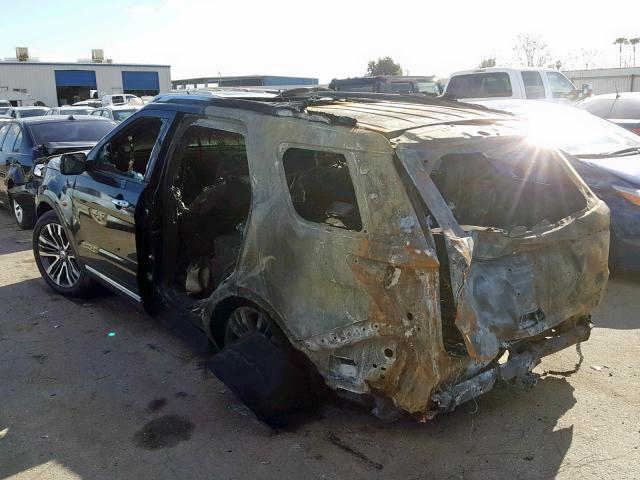 1FM5K8HTXHGD21927 - 2017 FORD EXPLORER P BURN photo 3