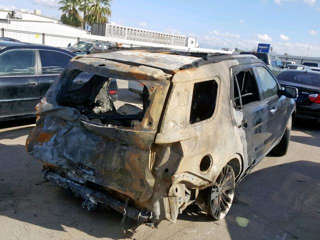 1FM5K8HTXHGD21927 - 2017 FORD EXPLORER P BURN photo 4