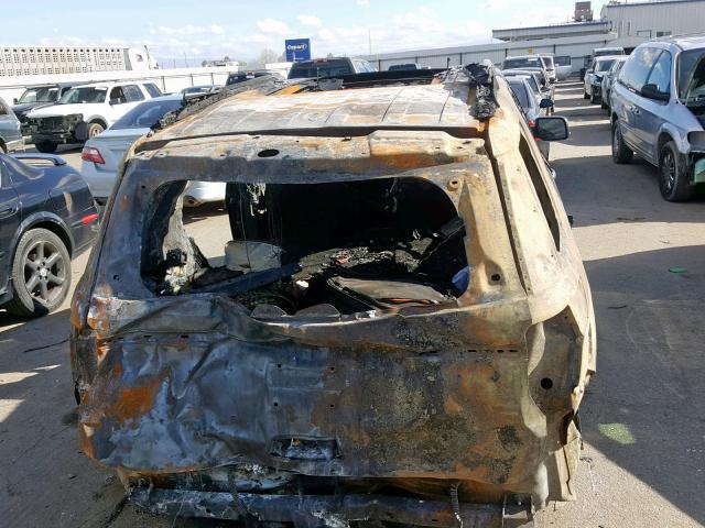 1FM5K8HTXHGD21927 - 2017 FORD EXPLORER P BURN photo 9