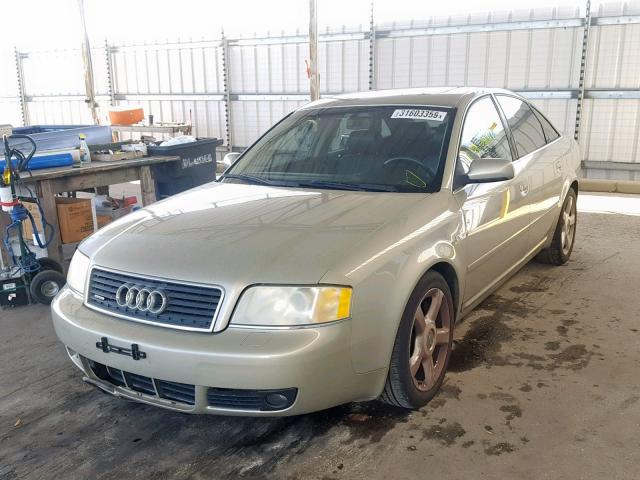 WAULD64B73N045215 - 2003 AUDI A6 2.7T QU TAN photo 2