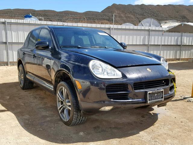 WP1AB29P75LA63000 - 2005 PORSCHE CAYENNE S BLACK photo 1