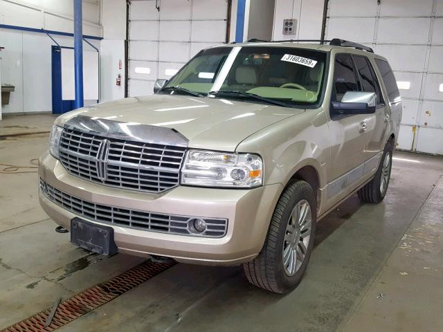 5LMFU28507LJ16925 - 2007 LINCOLN NAVIGATOR 金色 照片 2