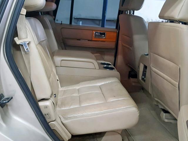5LMFU28507LJ16925 - 2007 LINCOLN NAVIGATOR 金色 照片 6