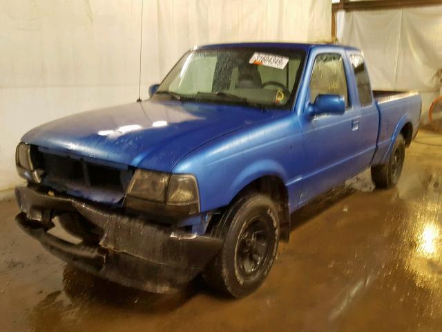 1FTYR14VXXTA49185 - 1999 FORD RANGER XL BLUE photo 2