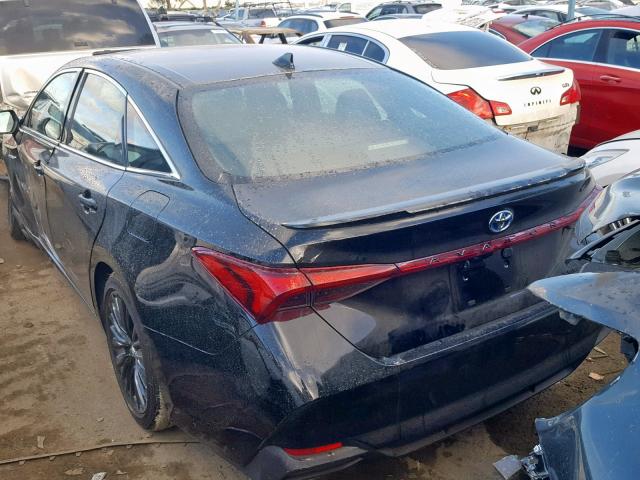 4T1B21FB8KU001910 - 2019 TOYOTA AVALON XLE BLACK photo 3