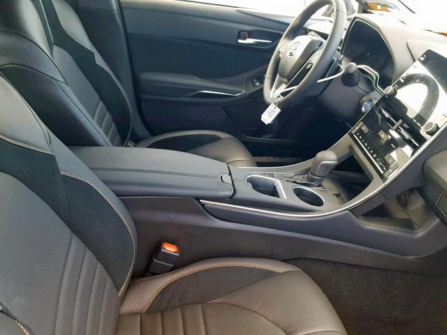 4T1B21FB8KU001910 - 2019 TOYOTA AVALON XLE BLACK photo 5