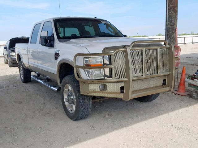 1FTWW31R88EA05551 - 2008 FORD F350 SRW S WHITE photo 1