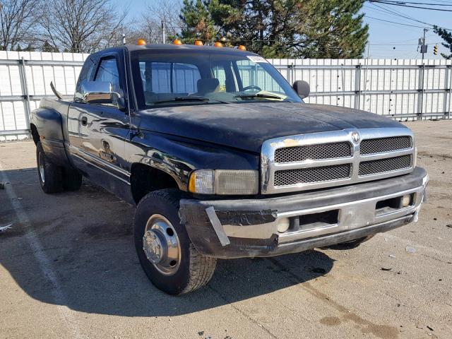 3B7MC33W3TM148333 - 1996 DODGE RAM 3500 BLUE photo 1