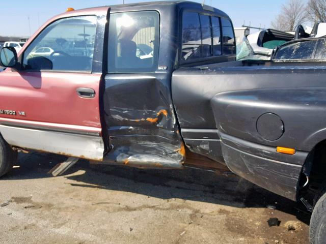 3B7MC33W3TM148333 - 1996 DODGE RAM 3500 BLUE photo 9