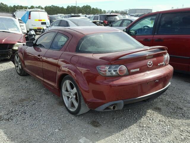 JM1FE17N850154644 - 2005 MAZDA RX8 RED photo 3