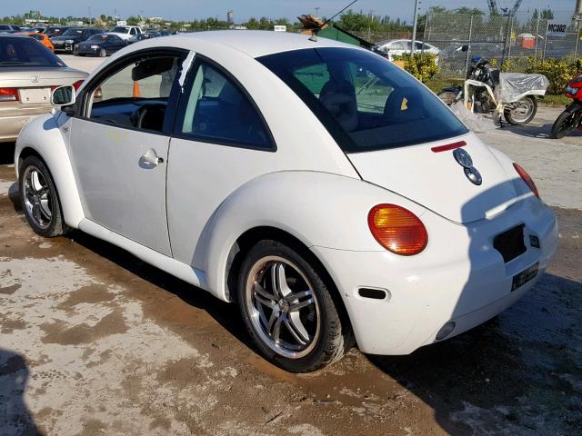3VWCA21CXXM412669 - 1999 VOLKSWAGEN NEW BEETLE თეთრი ფოტო 3