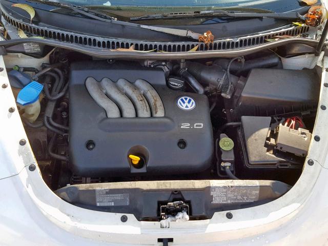 3VWCA21CXXM412669 - 1999 VOLKSWAGEN NEW BEETLE თეთრი ფოტო 7