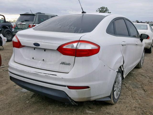 3FADP4AJ0FM167434 - 2015 FORD FIESTA S WHITE photo 4