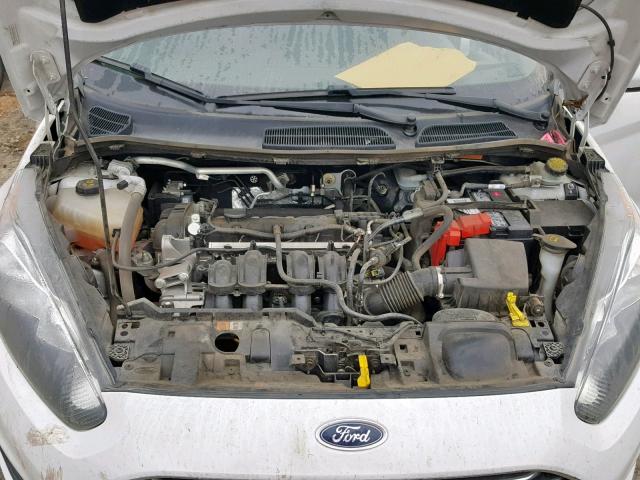 3FADP4AJ0FM167434 - 2015 FORD FIESTA S WHITE photo 7