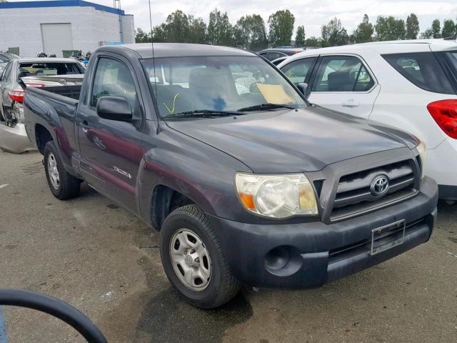 5TENX22N09Z643760 - 2009 TOYOTA TACOMA GRAY photo 1