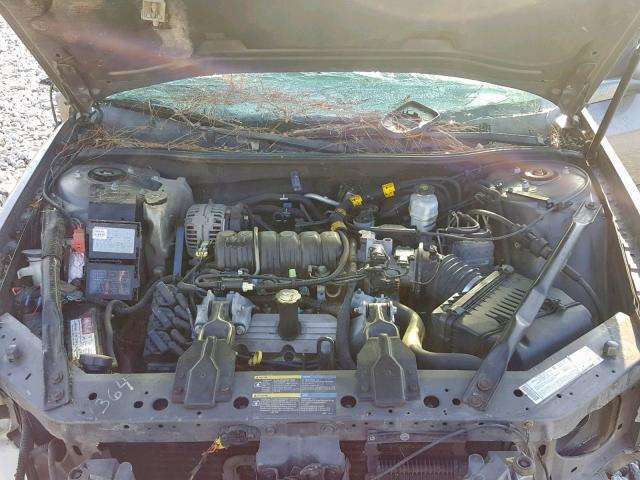 2G1WF55K659299807 - 2005 CHEVROLET IMPALA GRAY photo 7