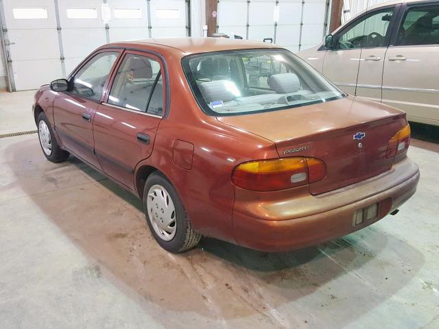 1Y1SK52811Z431474 - 2001 CHEVROLET GEO PRIZM 红色 照片 3