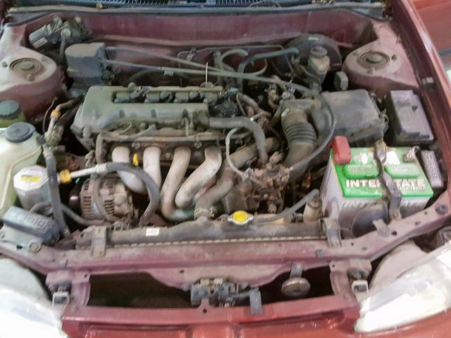 1Y1SK52811Z431474 - 2001 CHEVROLET GEO PRIZM 红色 照片 7