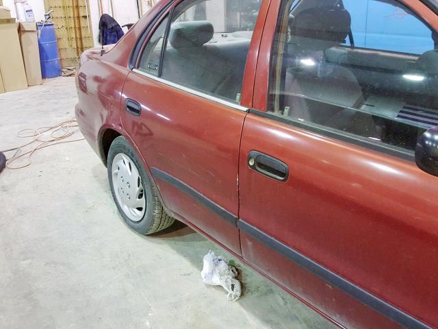1Y1SK52811Z431474 - 2001 CHEVROLET GEO PRIZM 红色 照片 9