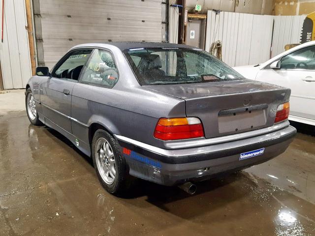 WBABE5314PJA05279 - 1993 BMW 318 IS GRAY photo 3