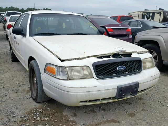 2FAHP71V49X126576 - 2009 FORD CROWN VICT WHITE photo 1