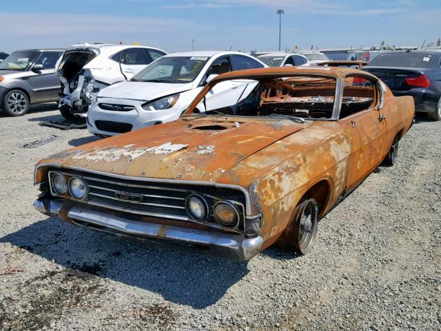 8A42F238793 - 1968 FORD TORINO BURN photo 2